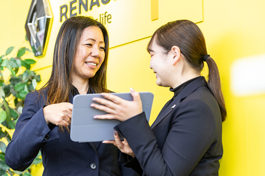 大学での学びが、
お客様との笑顔のタネに