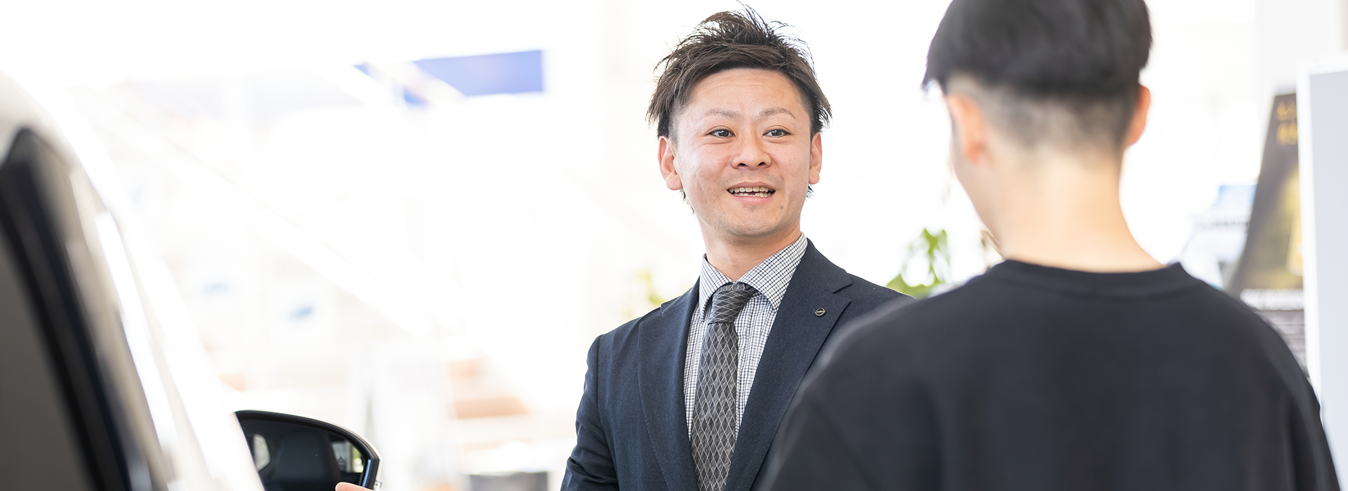 お客様とも、後輩とも。
お節介で心地よい関係を